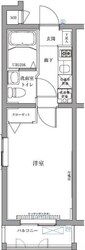 エスパシオ西高島平の物件間取画像